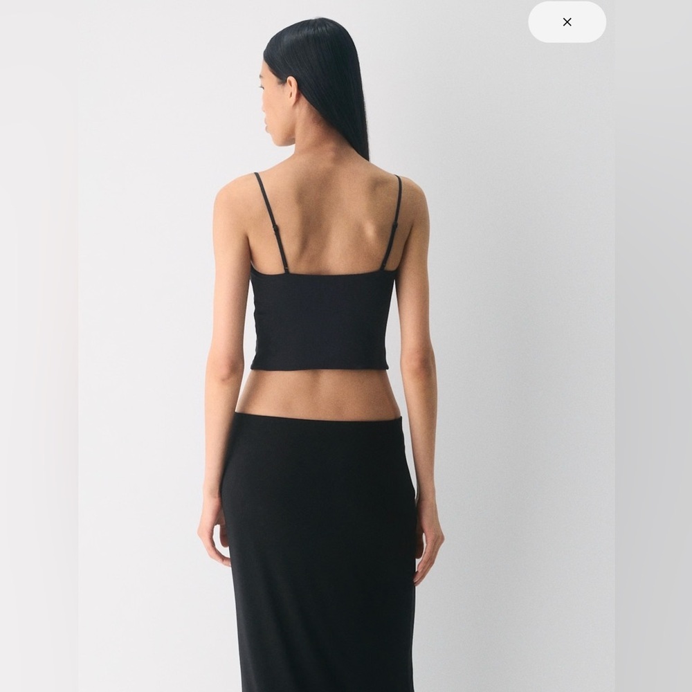 Aritzia Original Contour Squareneck Cami Tank | Vintage Navy | NWT - Picture 3 of 9